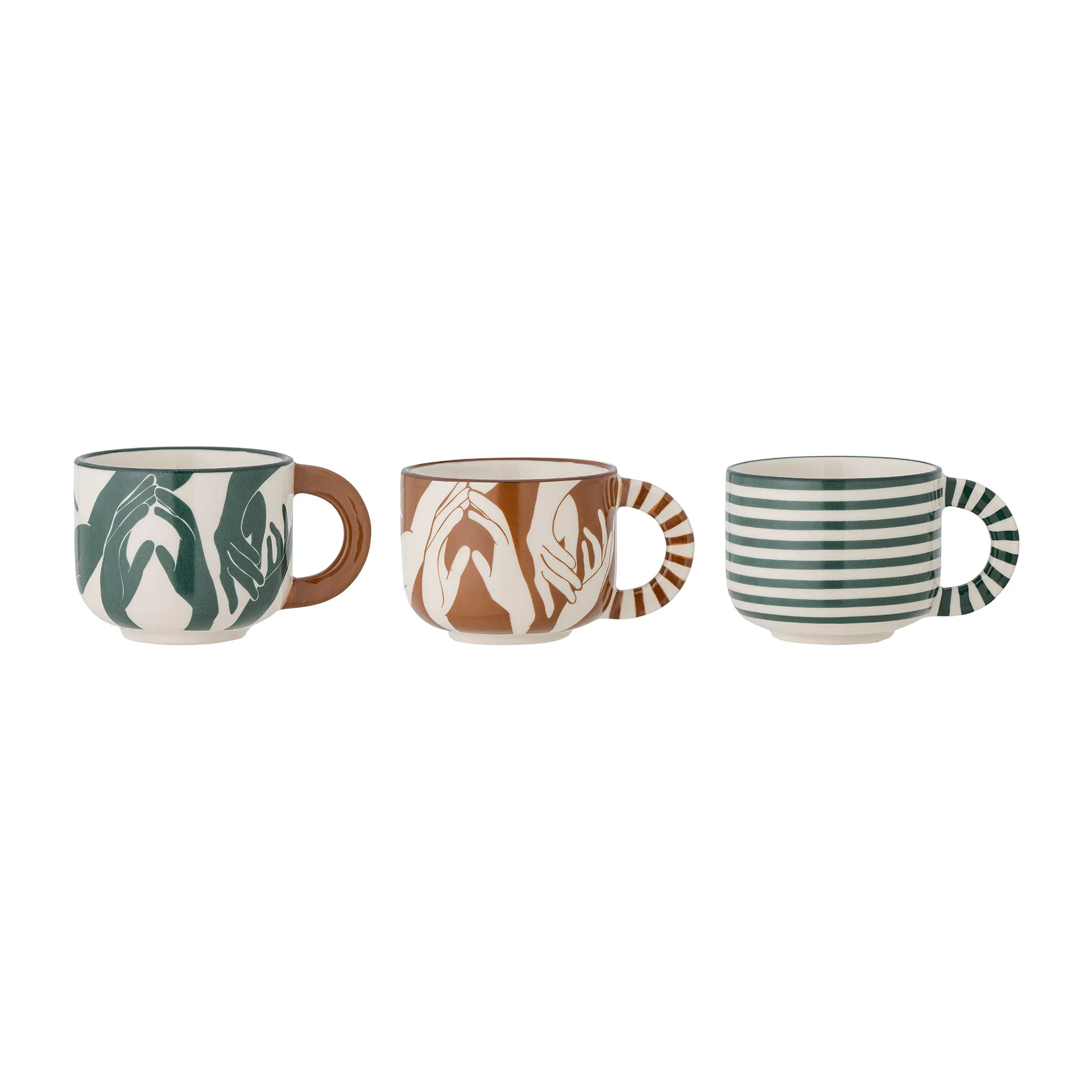 Carim Tasse 6,5cm 3 Teile, Multi Bloomingville