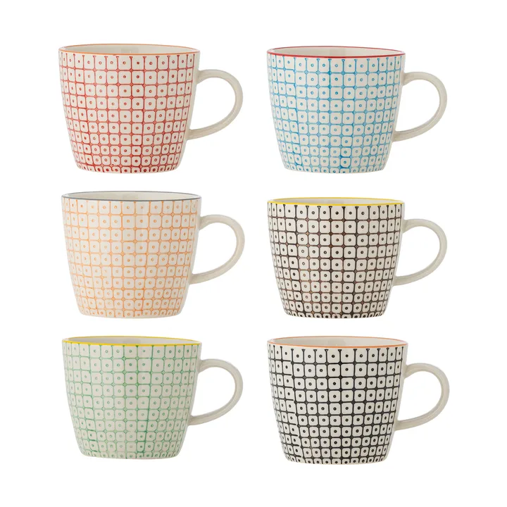Carla Tassen - Multi, 6‑er Pack - Bloomingville
