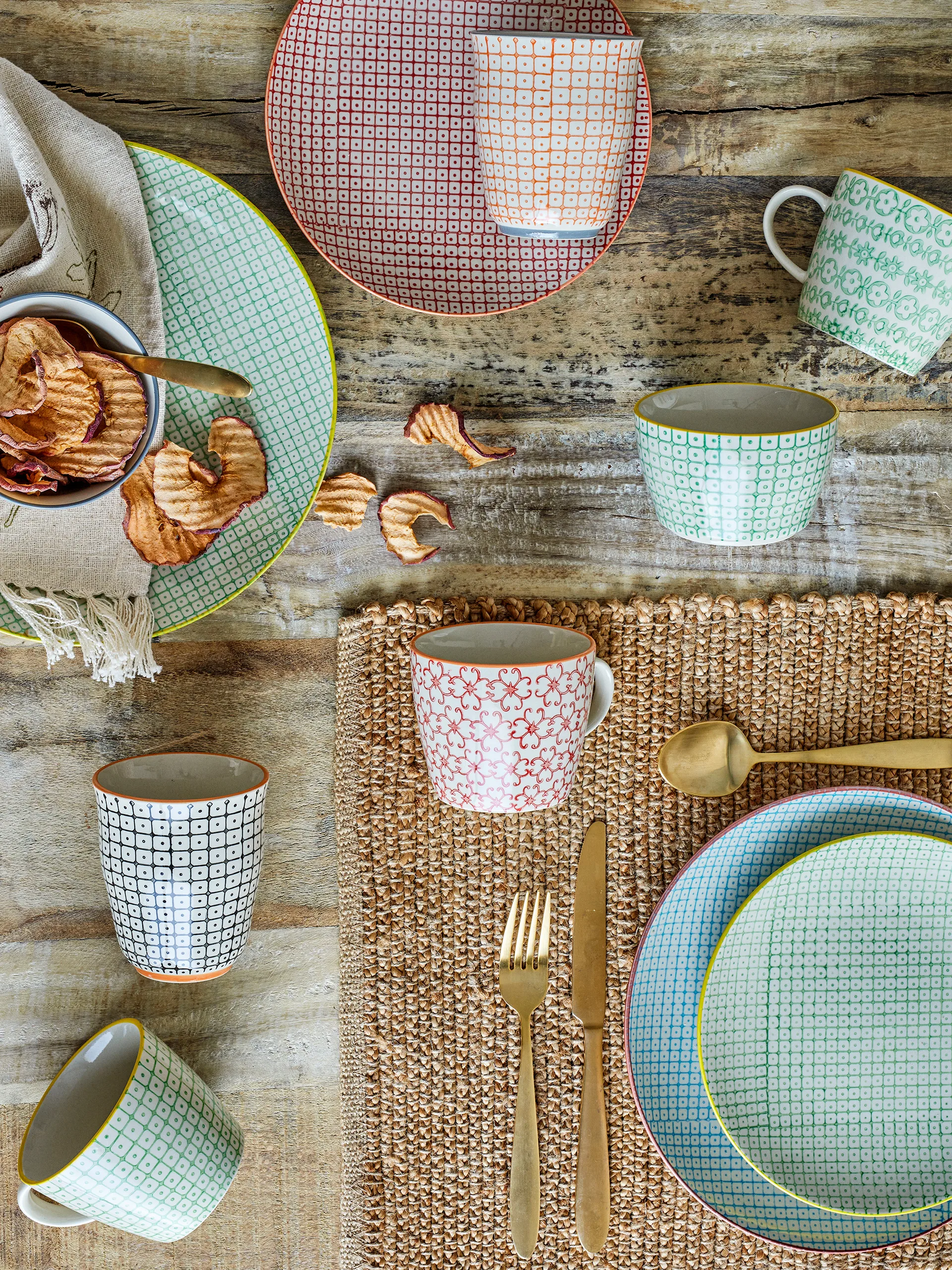 Carla Tassen, Multi, 6‑er Pack Bloomingville