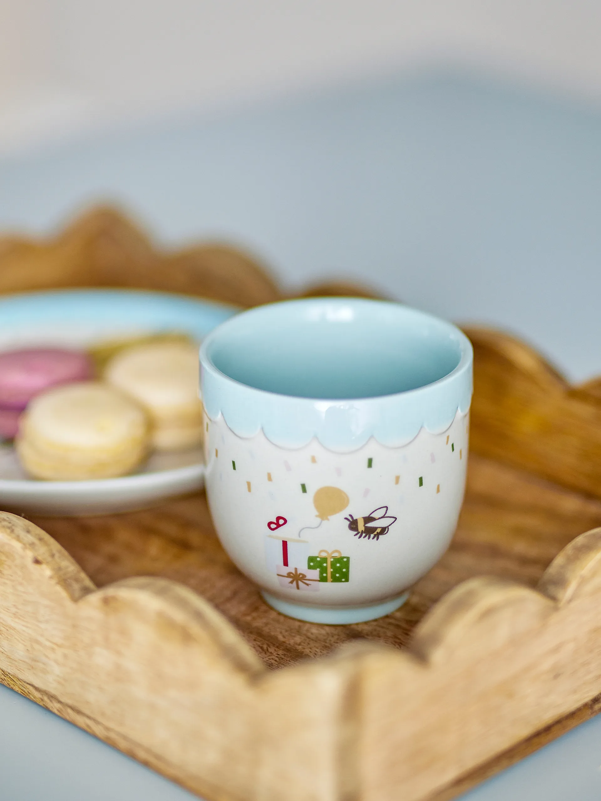 Celebrate Tasse 15 cl, Blau Bloomingville