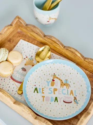 Celebrate Teller Ø16 cm - Blau - Bloomingville