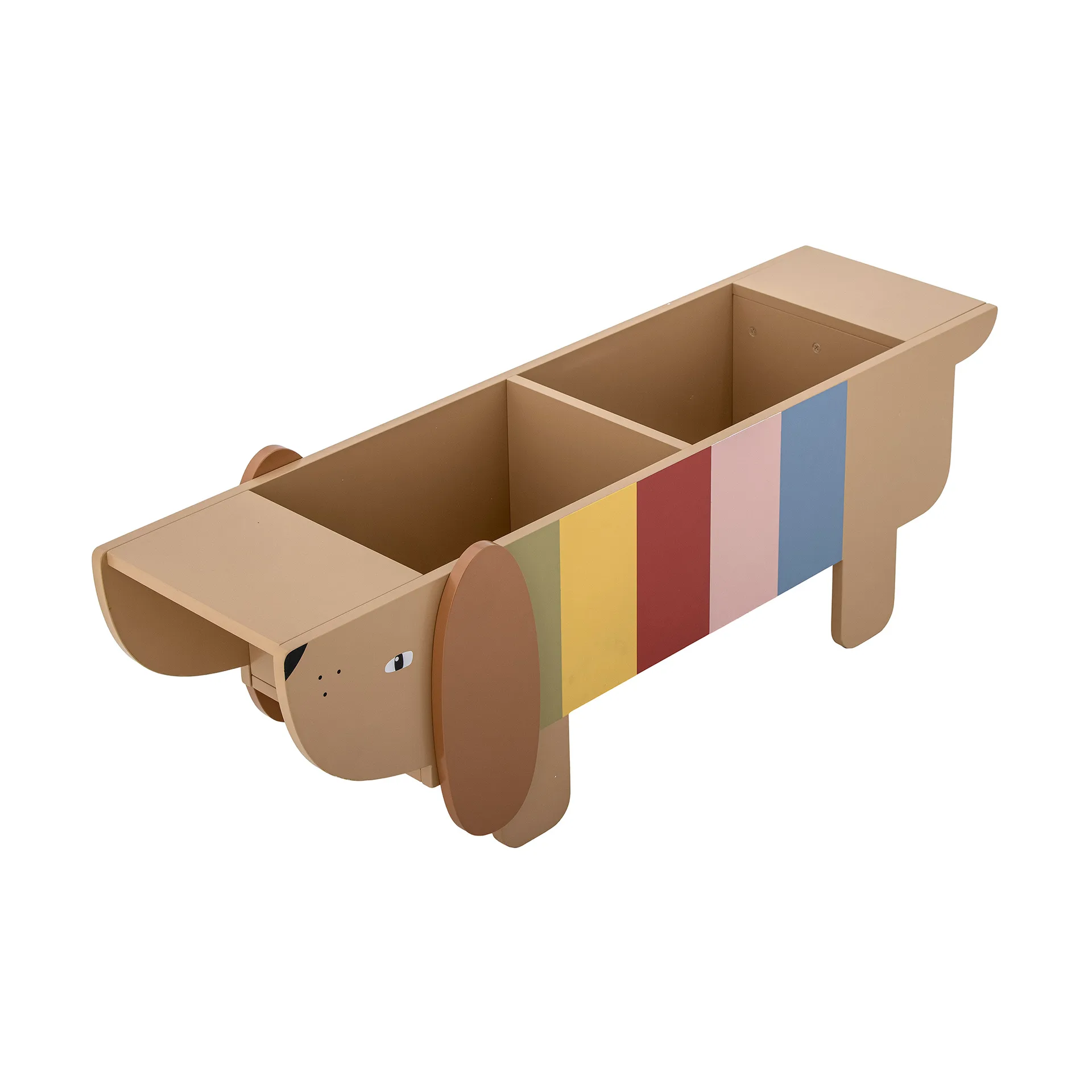 Charlie Bücherregal, Brown-multi Bloomingville