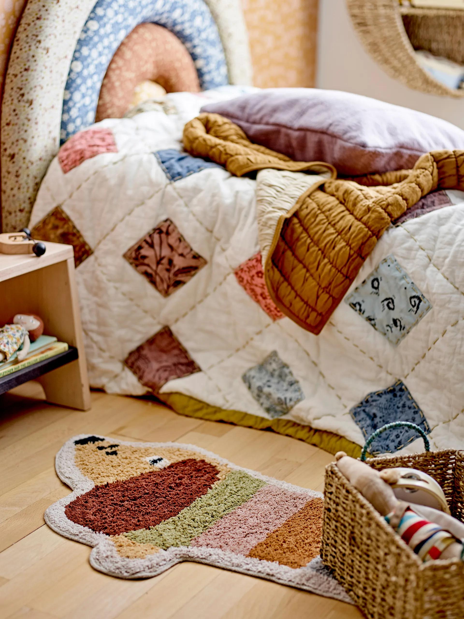 Charlie Teppich 50 x 100cm, Hund Bloomingville