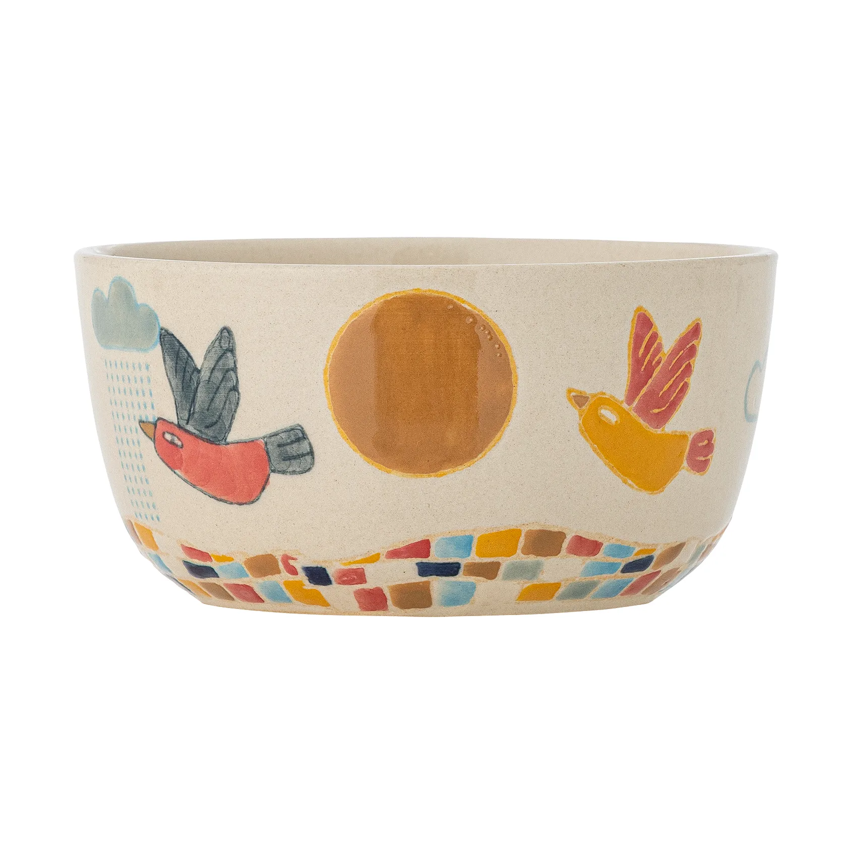 Colorine Schale Ø12 cm, Natur Bloomingville