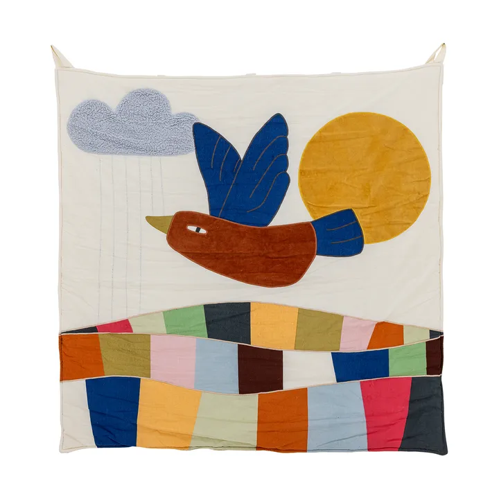 Colorine Wanddekoration Baumwolle 101x101 cm - Natur - Bloomingville