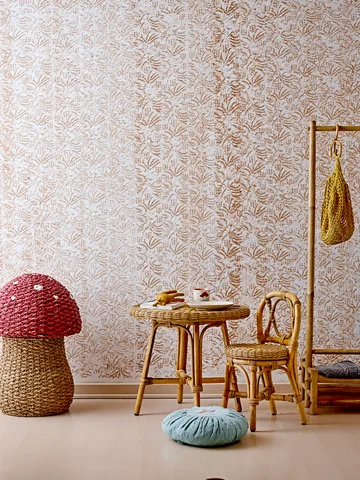 Corintha Aufbewahrungskorb mit Deckel Ø43x61 cm - Rot - Bloomingville