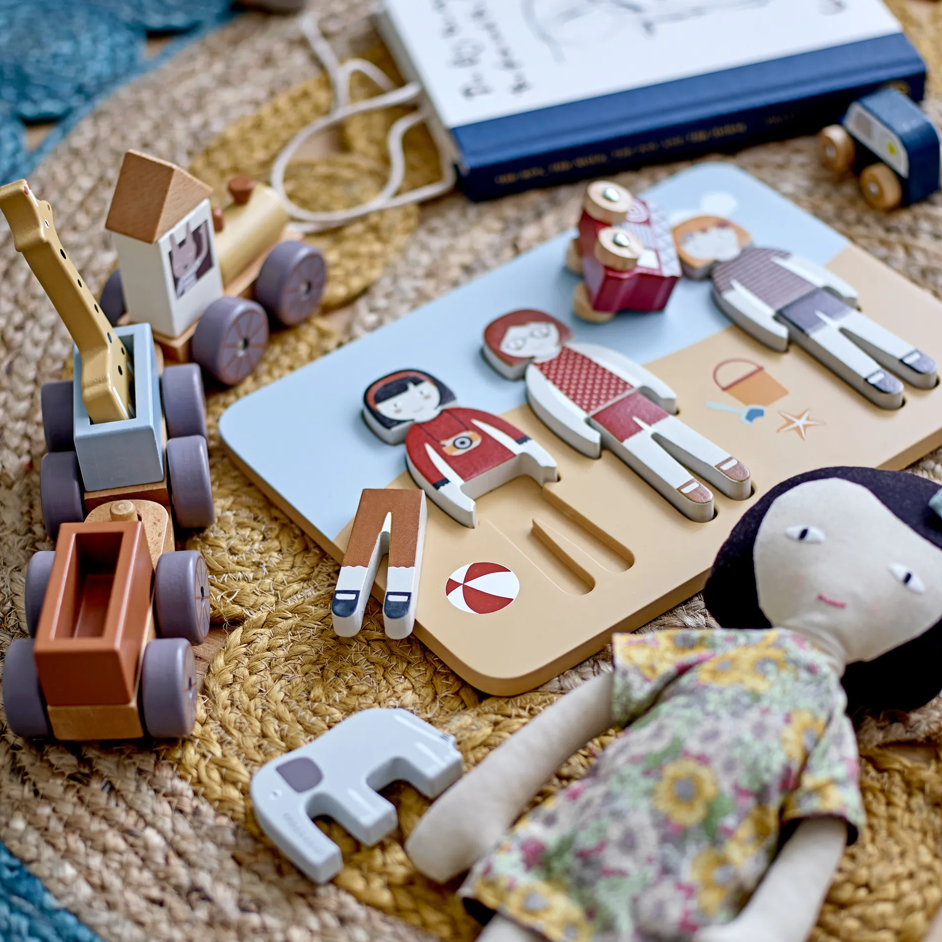 Coty Spielzeug Zug, Multi Bloomingville