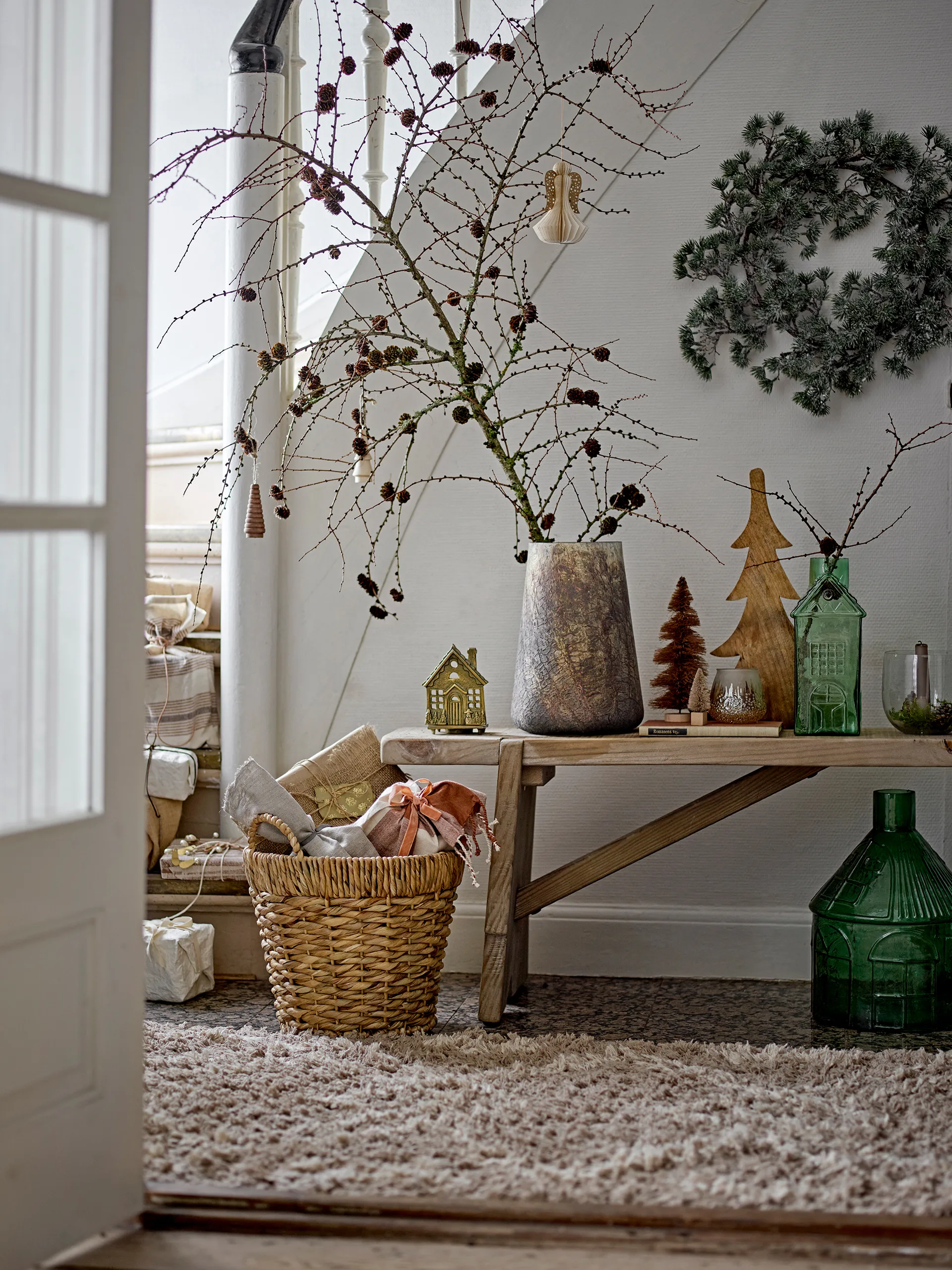 Crista Teelichthalter 6x14 cm, Messing Bloomingville