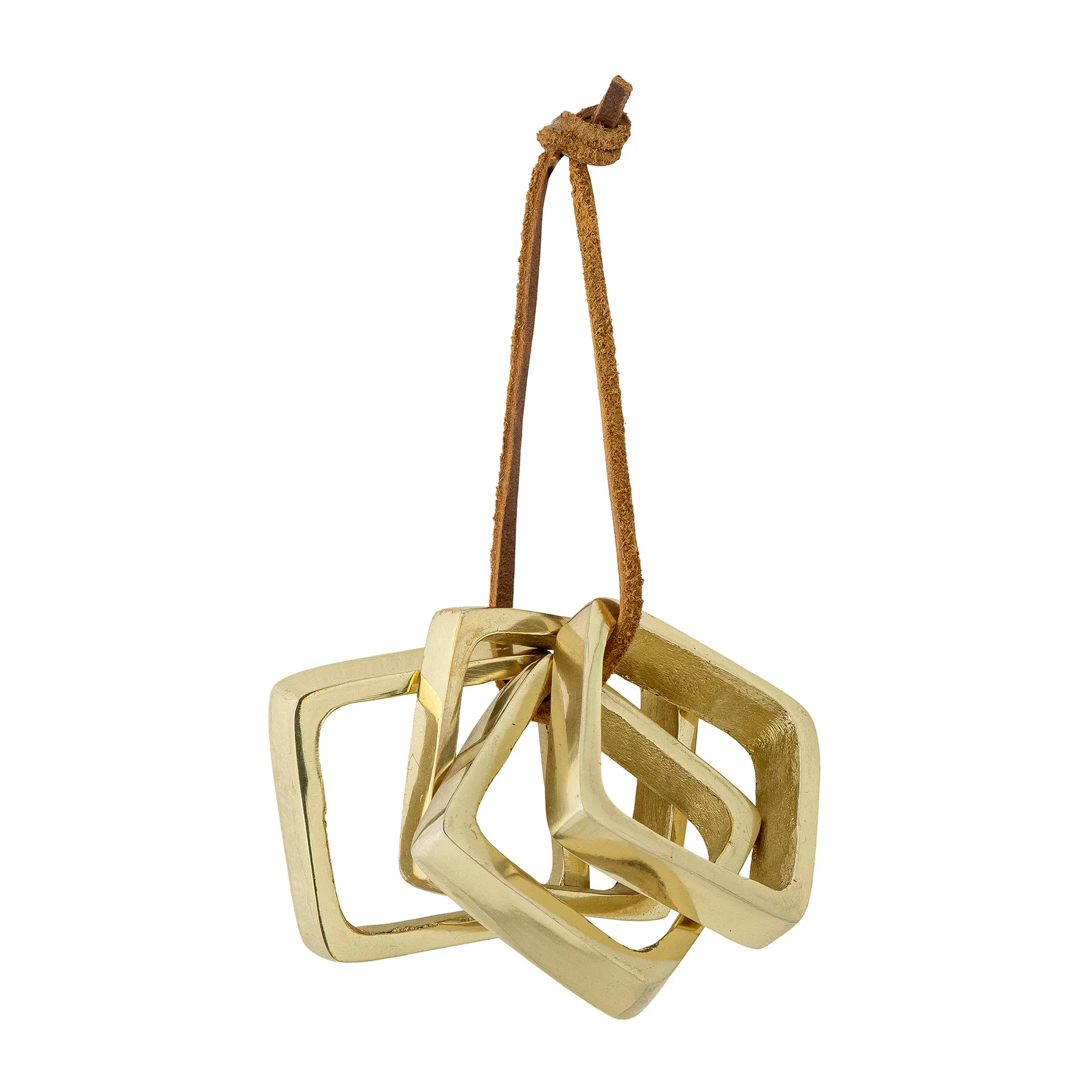 Cybelle Serviettenring 4,5 x 4,5cm 4er Pack, Gelb Bloomingville