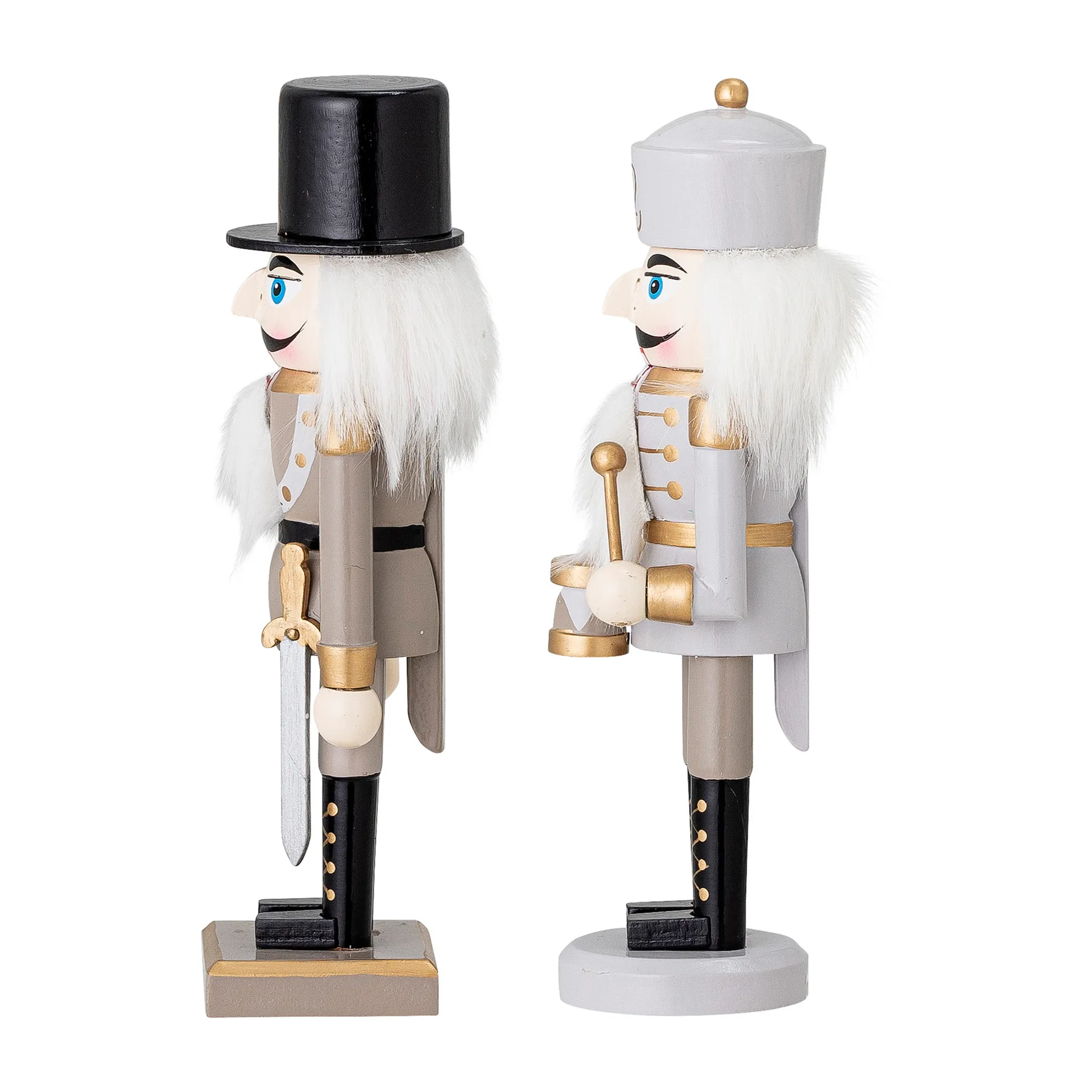 Darren Nussknacker Dekoration 20,5cm 2 Teile, Gold Bloomingville