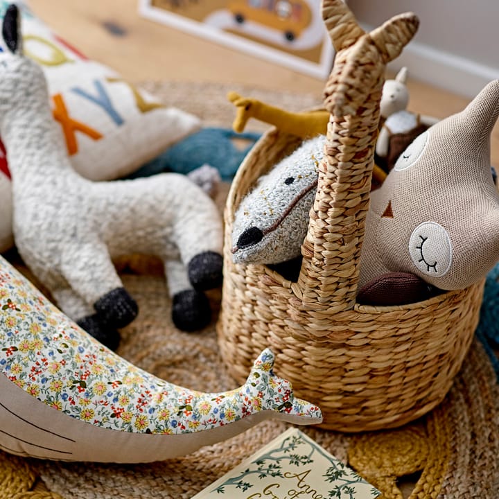 Dinne Verwahrungskorb mit Giraffe, Natur Bloomingville