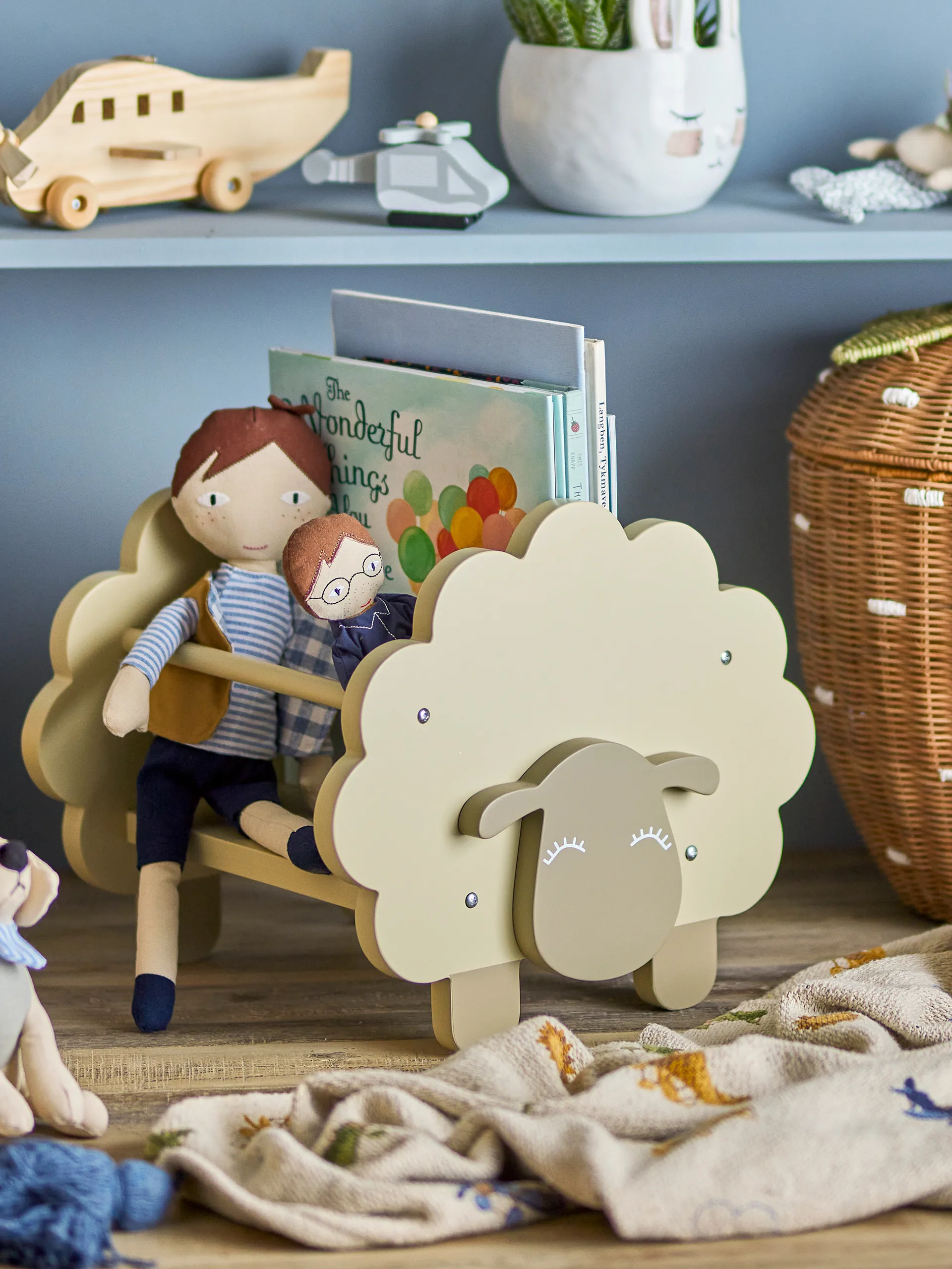 Dolly Bücherregal, Grau Bloomingville