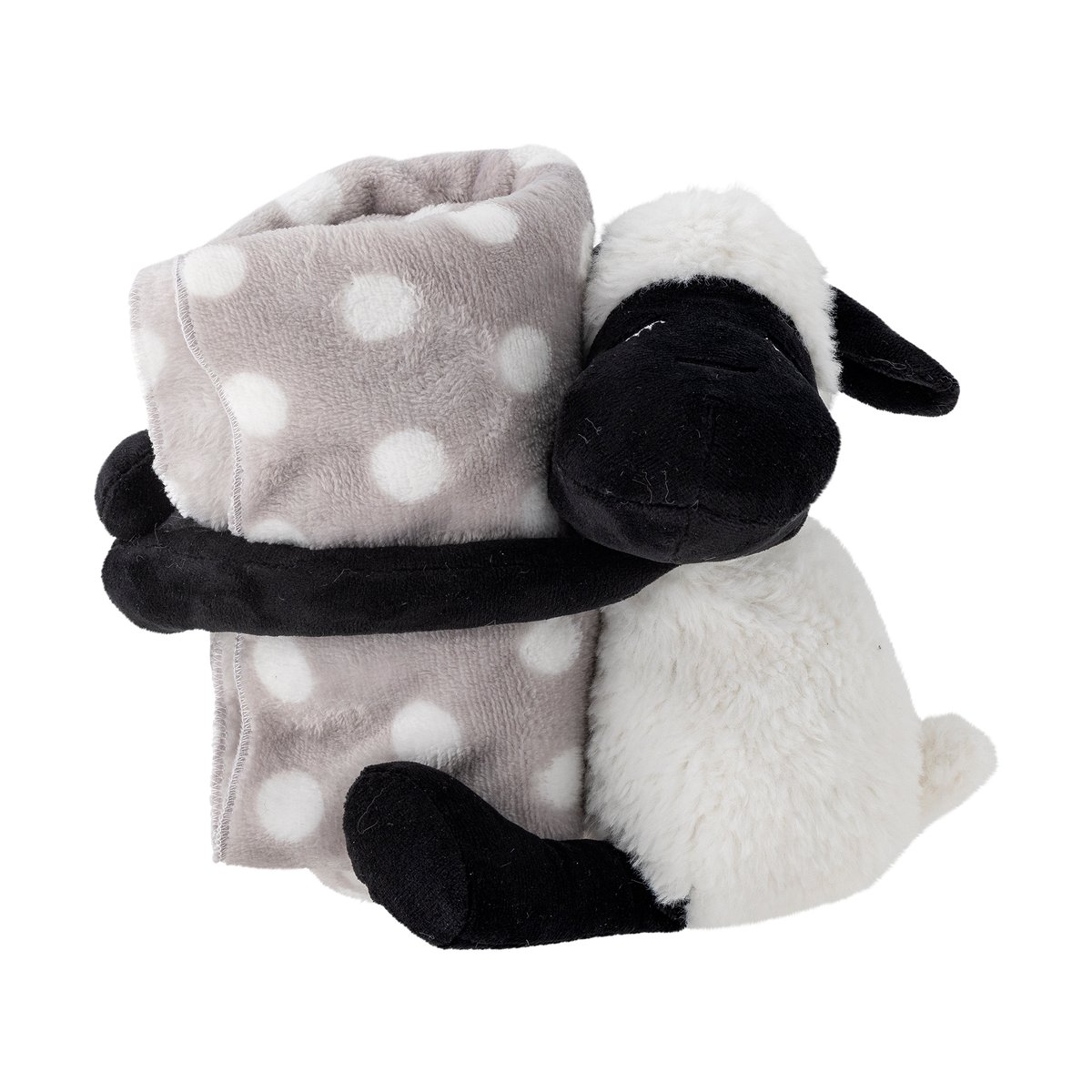 Bloomingville Dolly Kuscheltier mit Decke Schafe