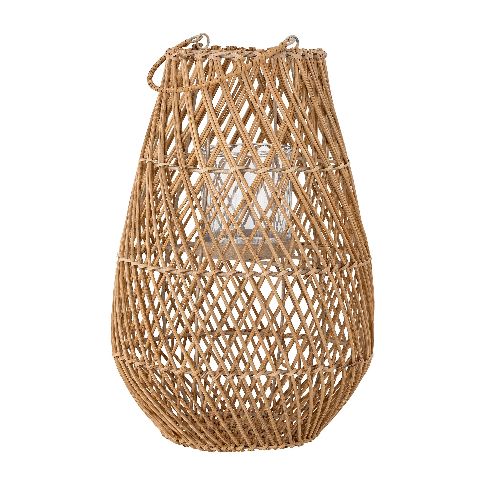 Edin Laterne Ø25 x 37cm, Rattan Bloomingville