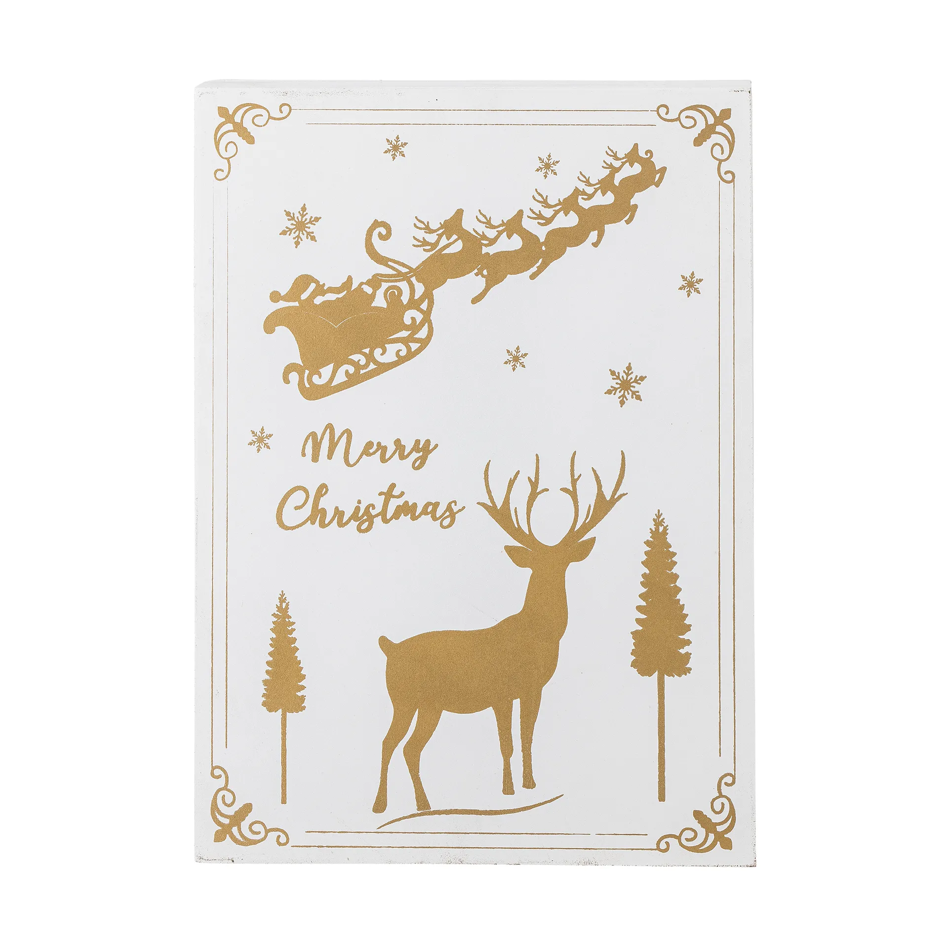 Elimar Adventskalender mit Beleuchtung, Weiß Bloomingville