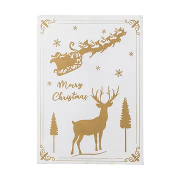 Elimar Adventskalender mit Beleuchtung - Weiß - Bloomingville