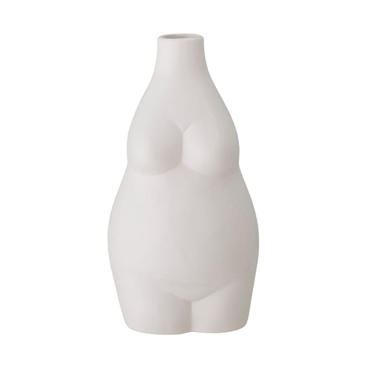 Elora Vase 18cm - Weiß - Bloomingville