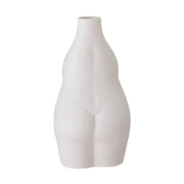 Elora Vase 18cm - Weiß - Bloomingville