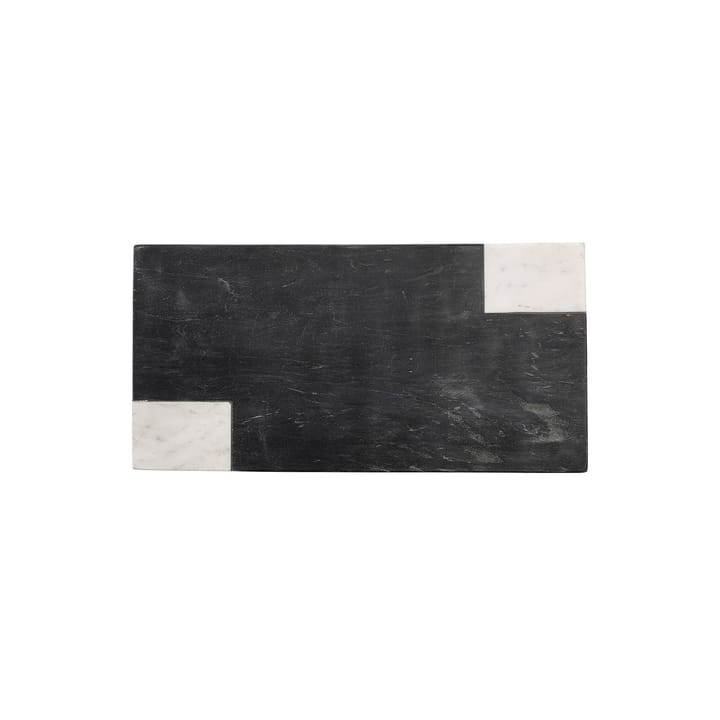 Elvia Schneidebrett Marmor 23 x 45,5cm, Schwarz Bloomingville