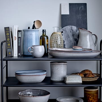Elvia Schneidebrett Marmor 23 x 45,5cm - Schwarz - Bloomingville