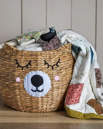 Eman Aufbewahrungskorb Ø50x40 cm - Natur - Bloomingville