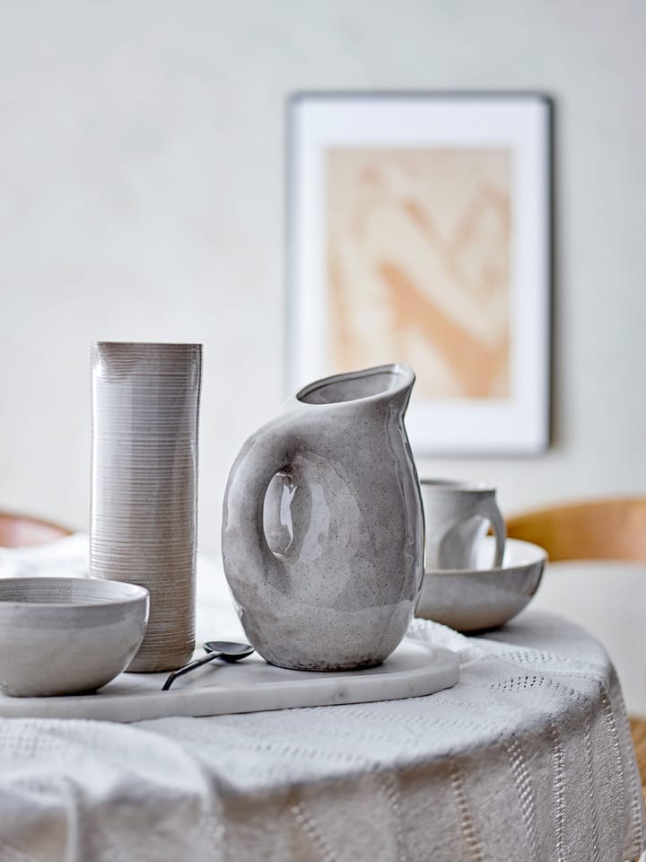 Emmaluna Tablett 20 x 45,5cm, Weißer Marmor Bloomingville