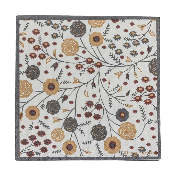 Eydis Papierserviette 20‑teilig - Natur - Bloomingville