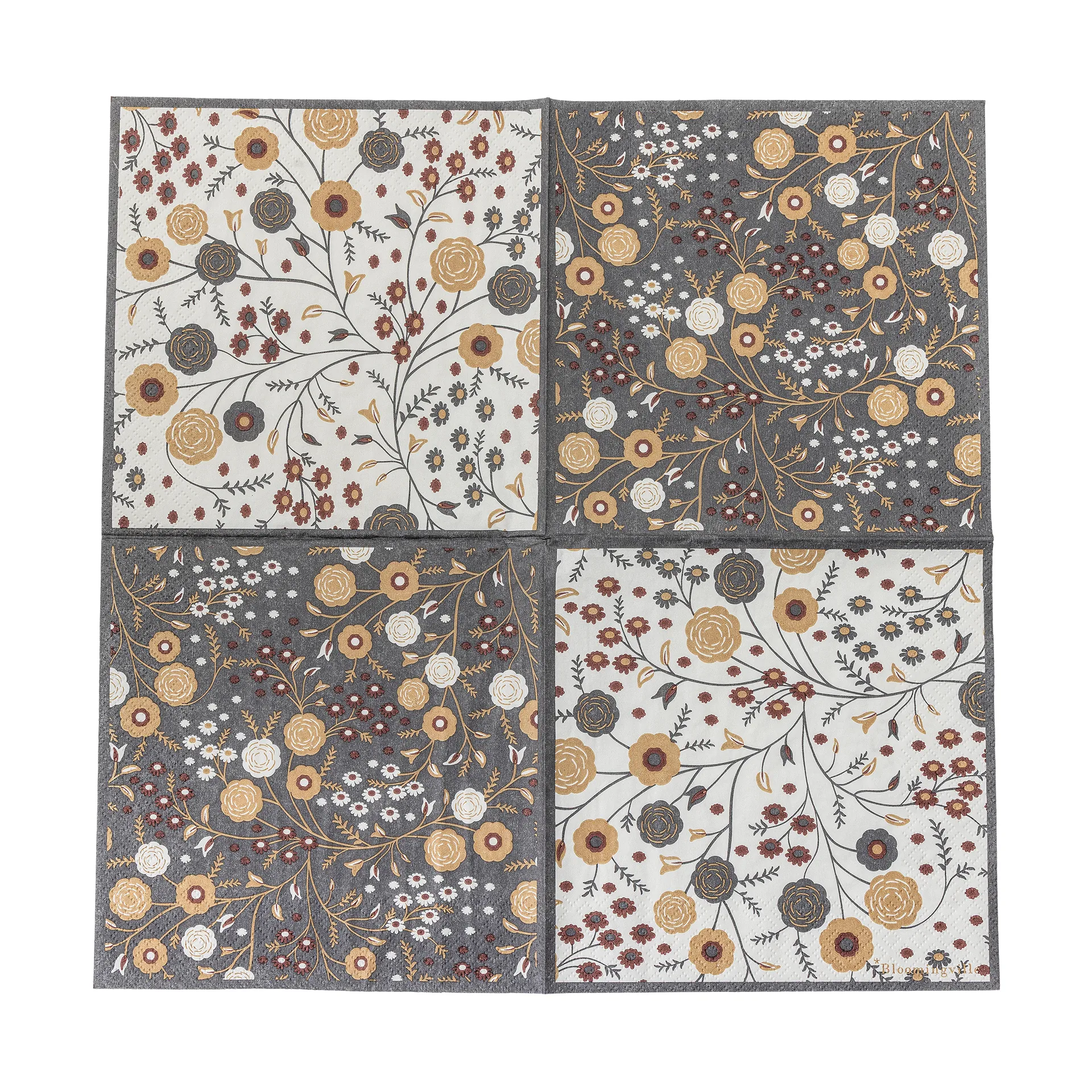 Eydis Papierserviette 20‑teilig, Natur Bloomingville