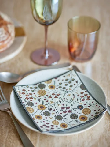 Eydis Papierserviette 20‑teilig - Natur - Bloomingville