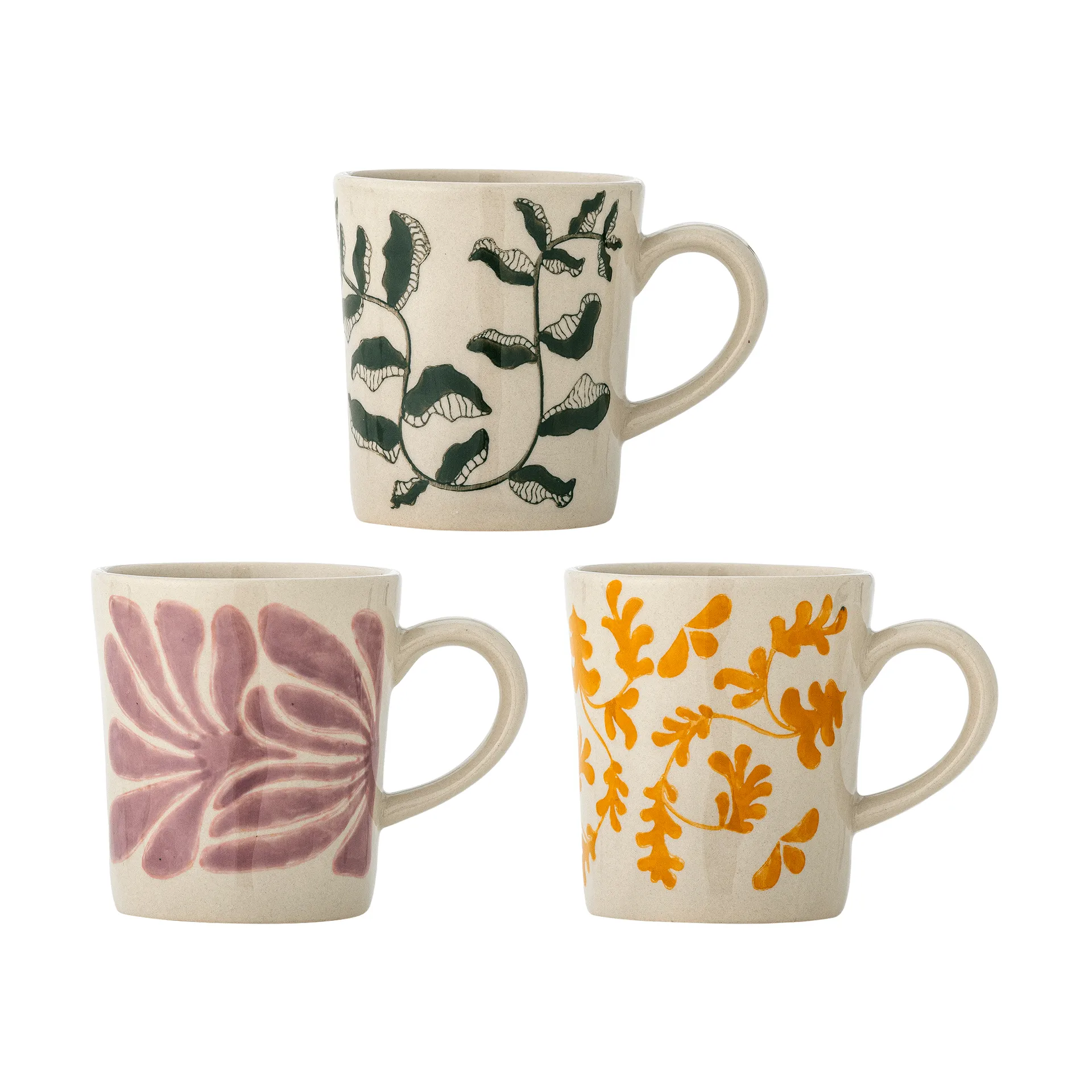 Fauni Tasse, Multi, 3-teilig Bloomingville