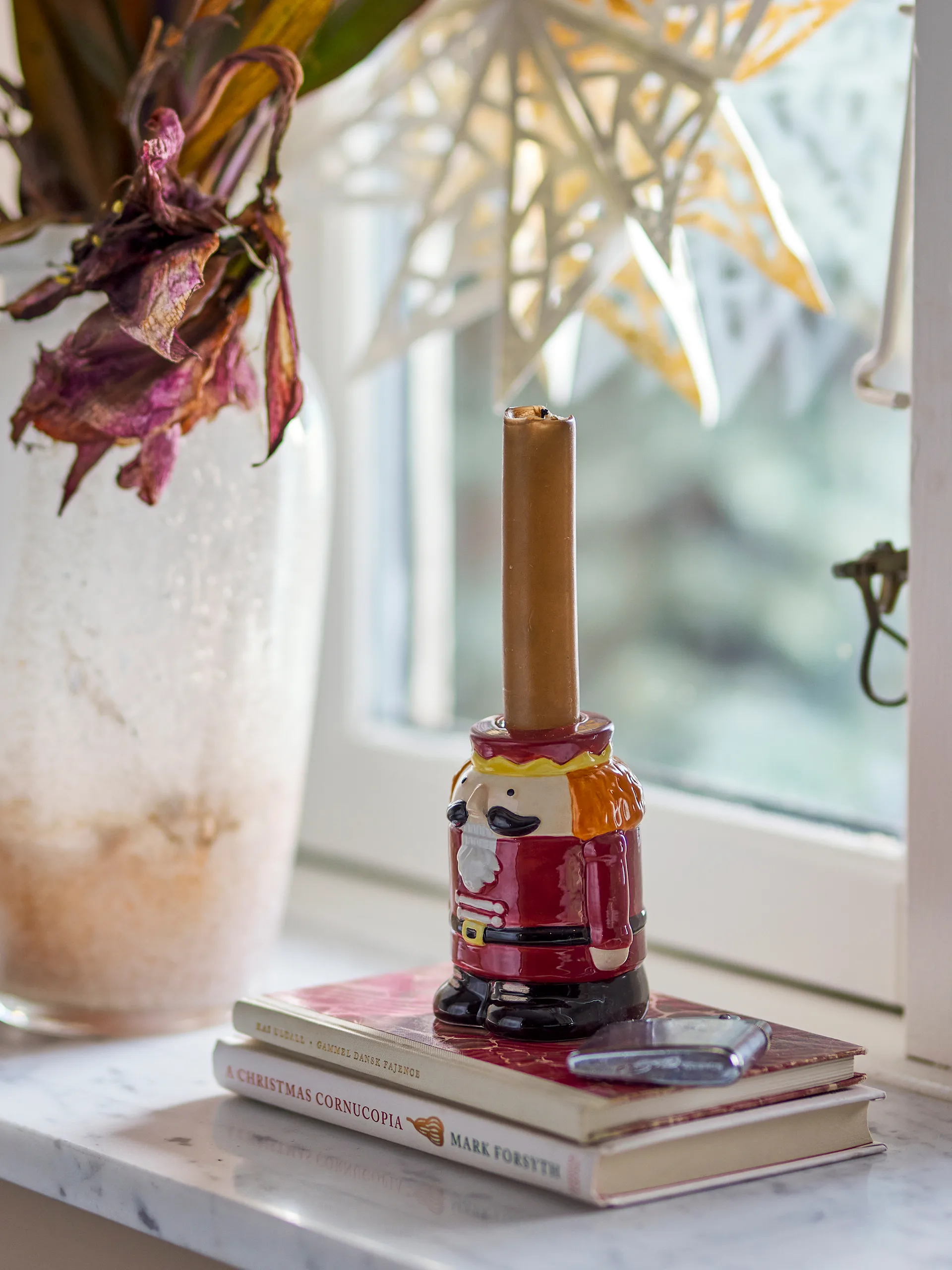 Feast Teelichthalter 9 cm, Rot Bloomingville