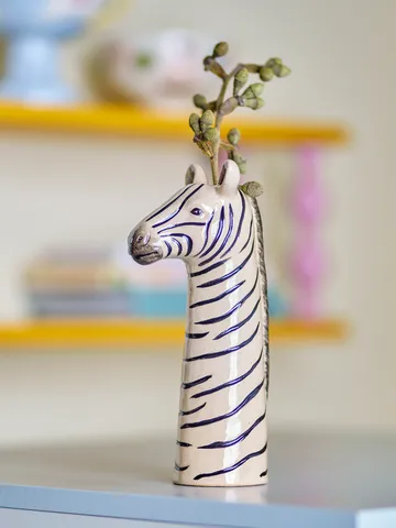 Feodor Vase 6,5x21 cm - Weiß - Bloomingville