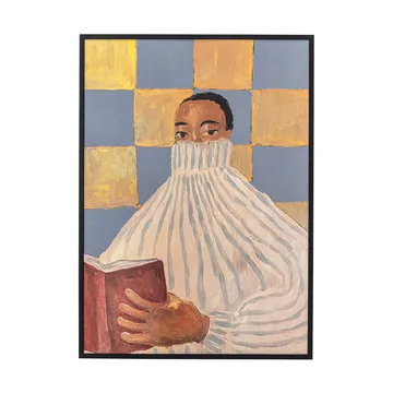 Filicia Bild 52x72 cm - Schwarzer Rahmen - Bloomingville