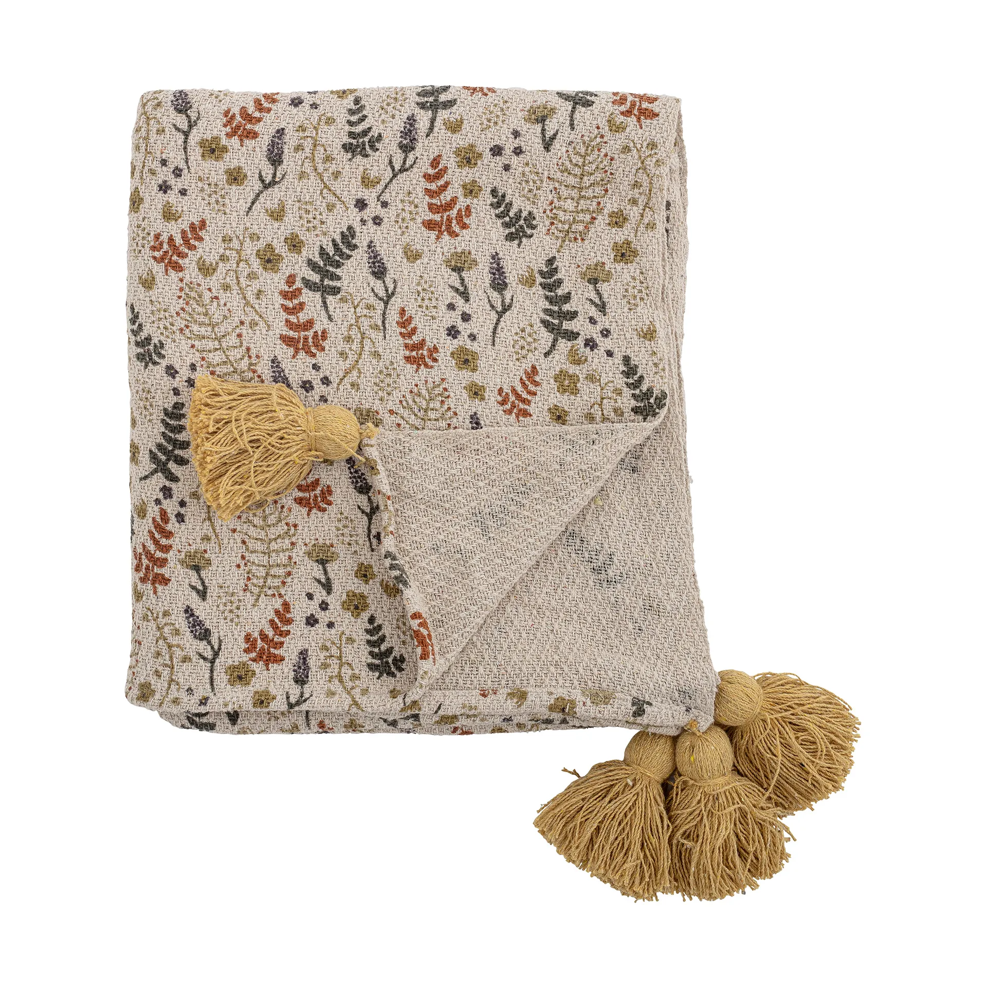 Filipa Decke 130x160 cm, Gelb Bloomingville