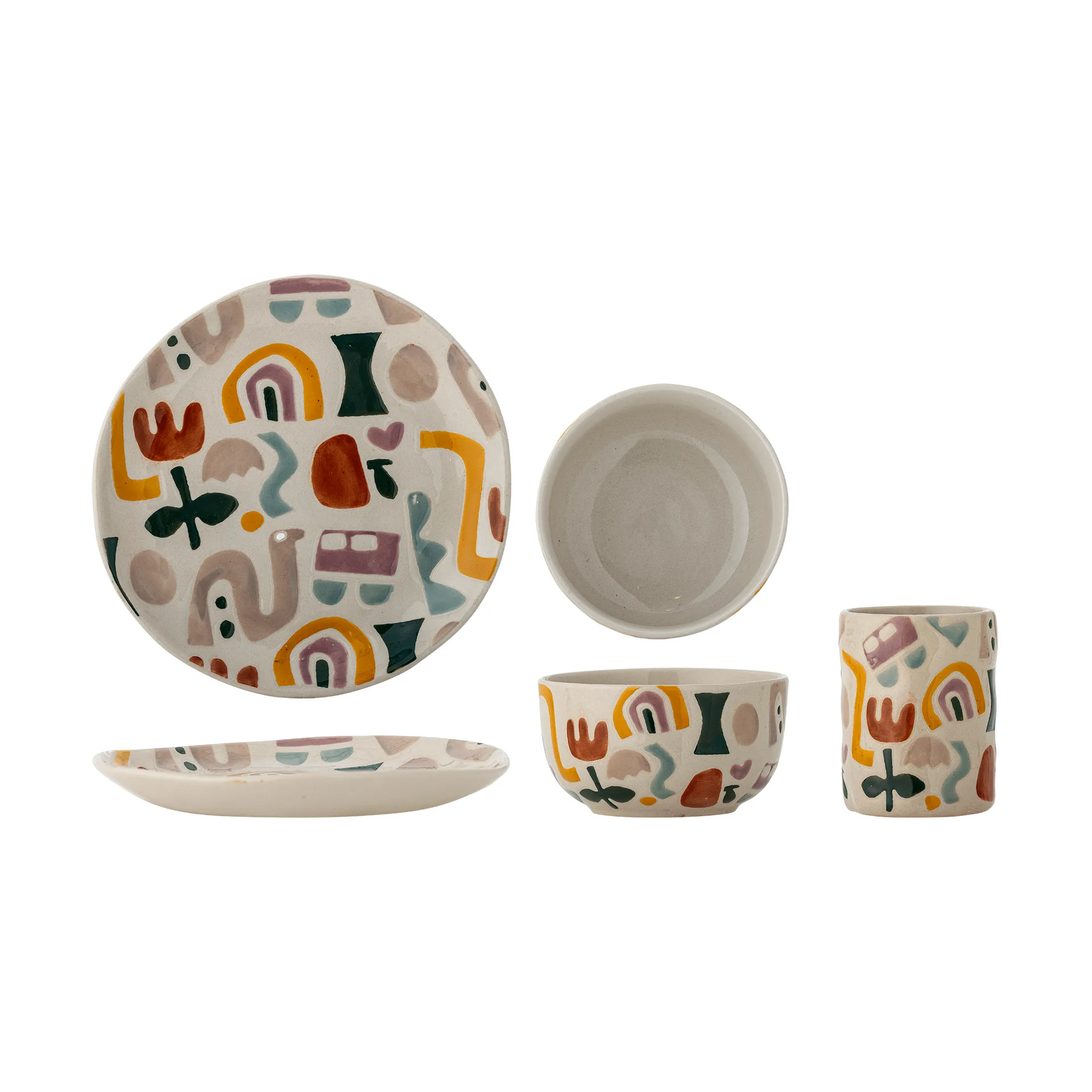 Filur Servierset, Multi, 3-teilig Bloomingville