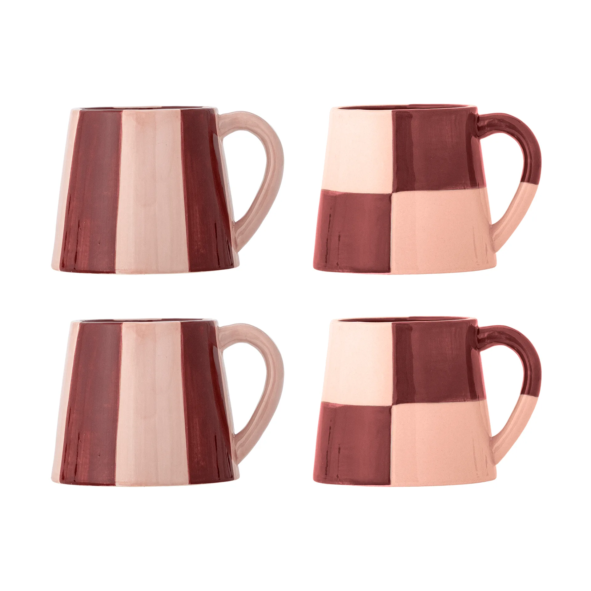 Floki Becher, Rose, 4-teilig Bloomingville
