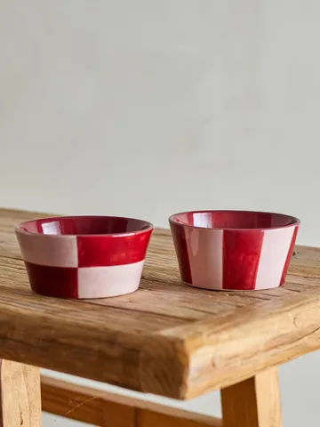 Floki Schale - Rose, 4-teilig - Bloomingville