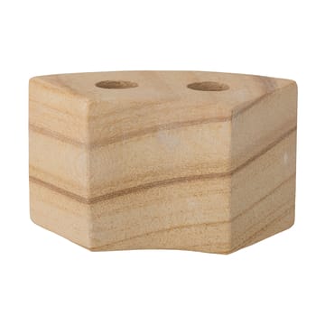 Florida Kerzenständer 14,5x8x7,5 cm - Natural sandstone - Bloomingville