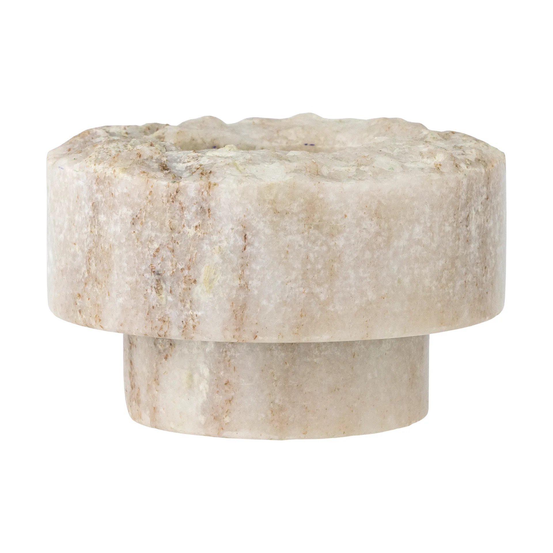 Forli Windlicht Ø9 cm, Marmor Bloomingville