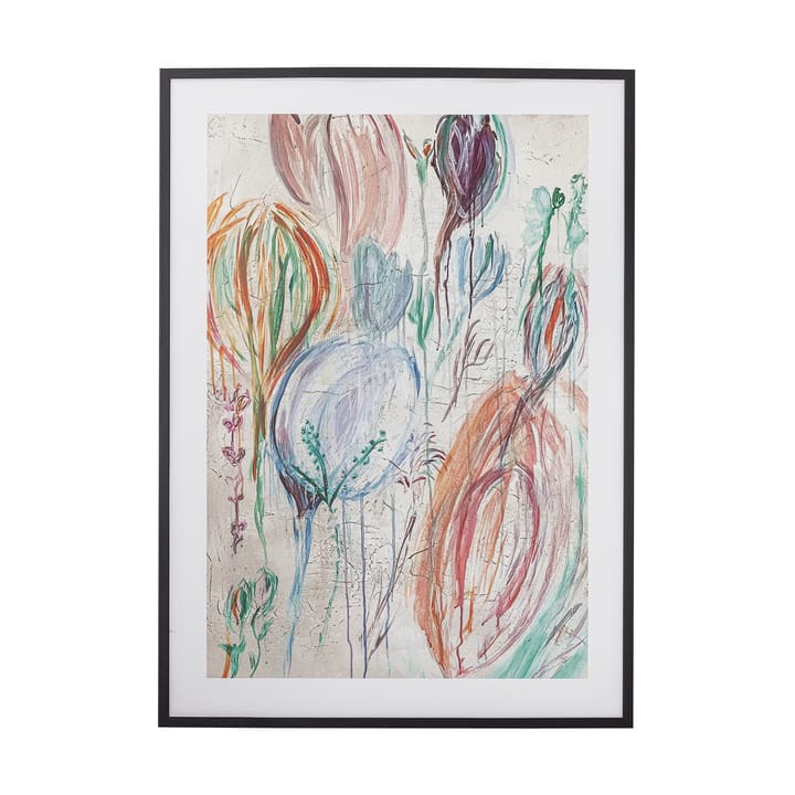 Francine Bild 52x72 cm - Schwarzer Rahmen - Bloomingville
