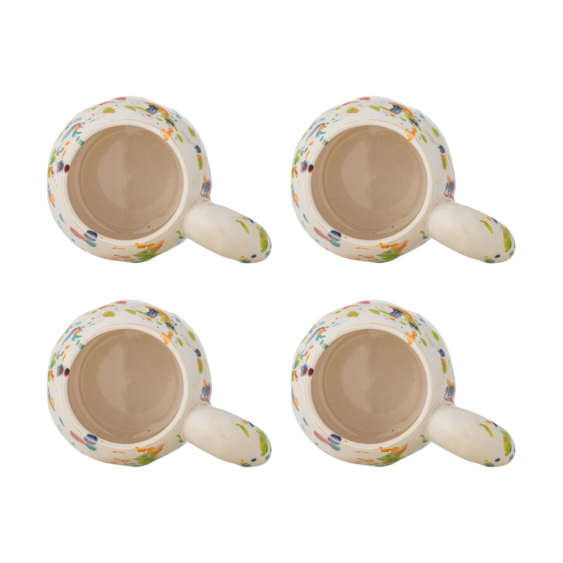 Freckles Tasse 4-teilig, Rot Bloomingville