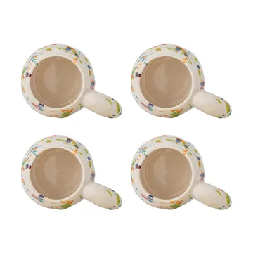 Freckles Tasse 4-teilig - Rot - Bloomingville