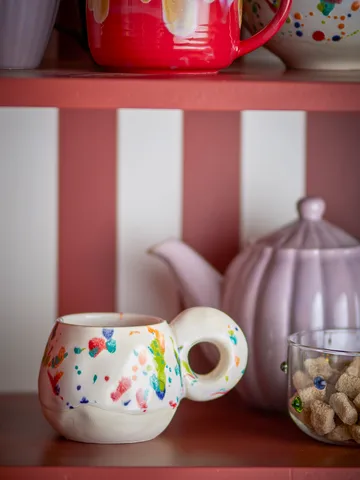 Freckles Tasse 4-teilig - Rot - Bloomingville