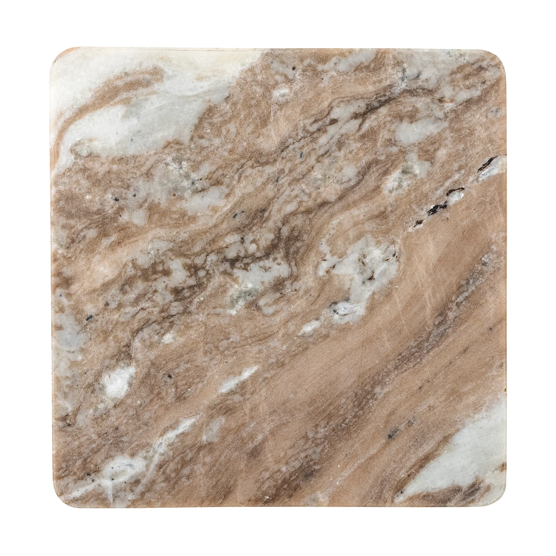 Gabrielle Topfuntersetzer 20x20cm, Grauer Marmor Bloomingville
