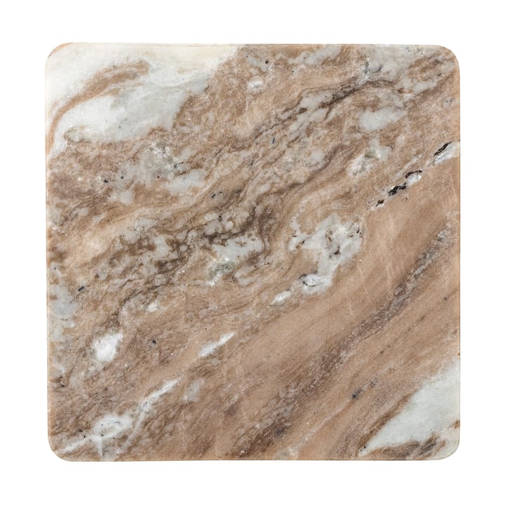 Gabrielle Topfuntersetzer 20x20cm, Grauer Marmor Bloomingville