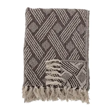 Ghina Baumwolldecke 130 x 160cm - Natur - Bloomingville