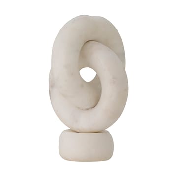 Goa Kerzenst�änder 20 cm - White marble - Bloomingville
