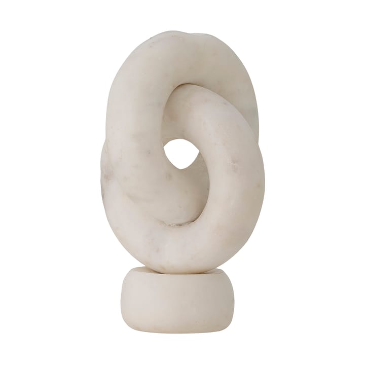 Goa Kerzenständer 20 cm - White marble - Bloomingville