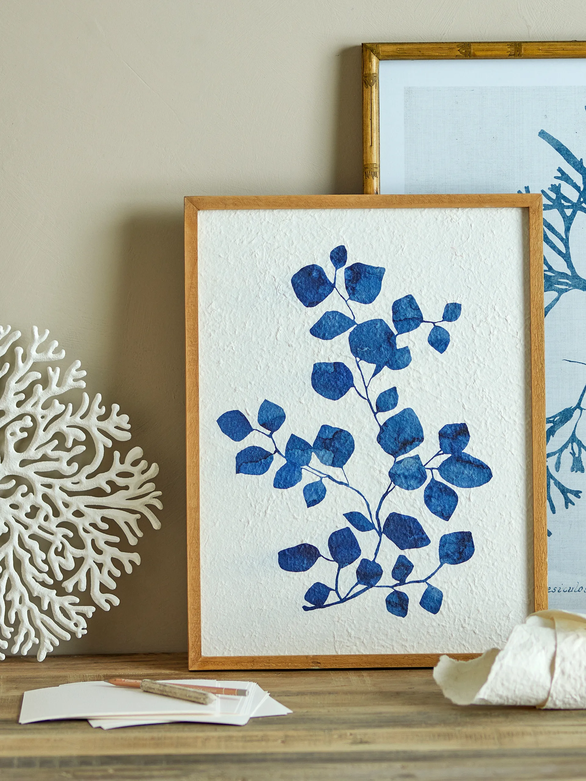 Gunnvor Bild 40,5x53,5 cm, Kiefer Rahmen Bloomingville