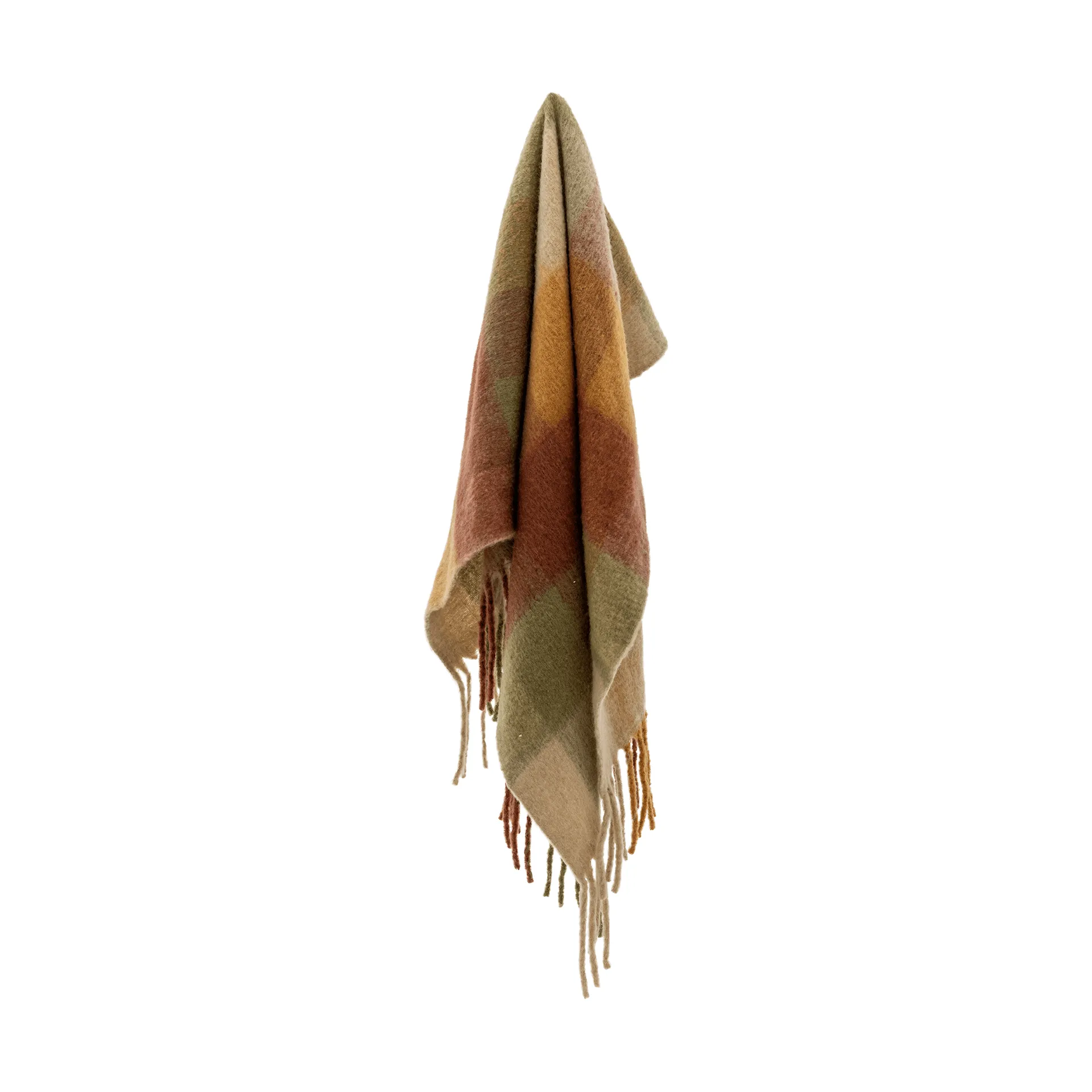 Hamisha Plaid, Multi, kariert, 152x127 cm Bloomingville